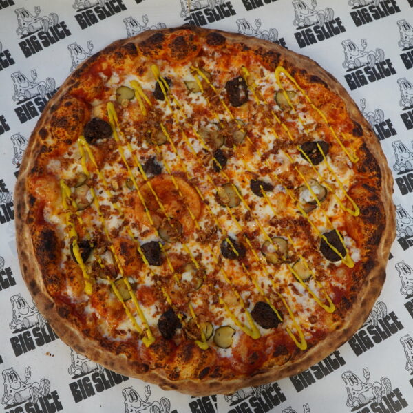 Cheeseburger Pizza
