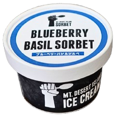 Blueberry Basil Sorbet